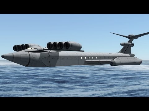 KSP 1.1: The Caspian Sea Monster (Ekranoplan)