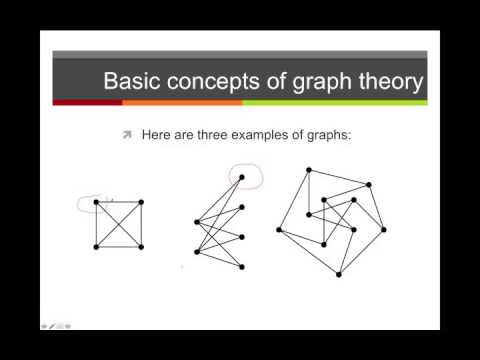 Basic Concepts in Graph Theory