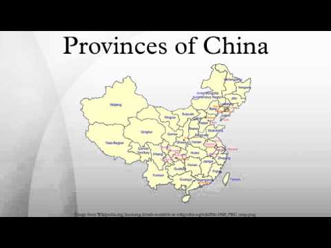 Provinces of China