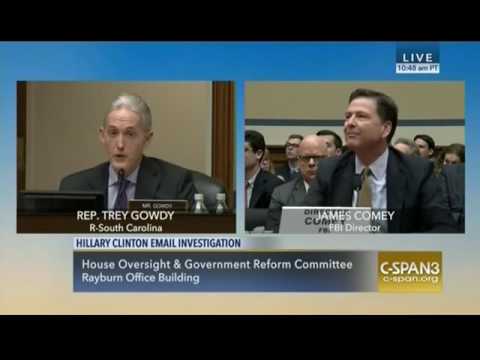 Rep. Gowdy Questions Director Comey - Part Two