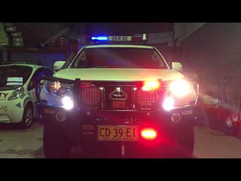 SES Toyota Prado Rapid Response Emergency Rescue Vehicle