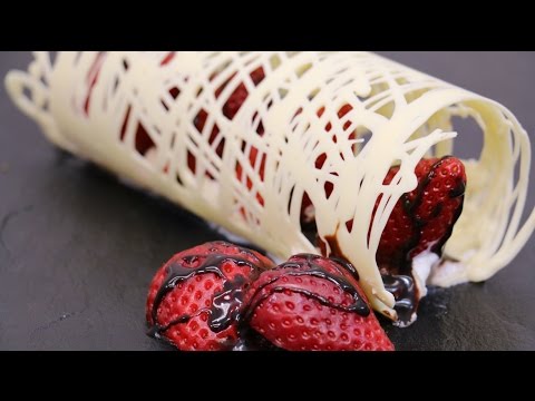 Chocolate & Strawberry Decoration Technique