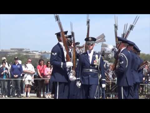 JSDTC | 2014 | United States Air Force | Honor Guard Drill Team | Armed Exhibition