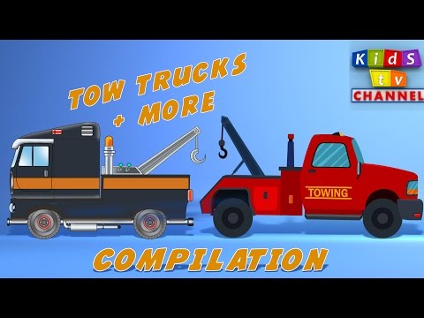 Tow Truck | Cartoon For Kids | Children's Songs By Kids TV Channel