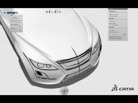 CATIA V6 | Industrial Design | CATIA Natural Sketch Showreel