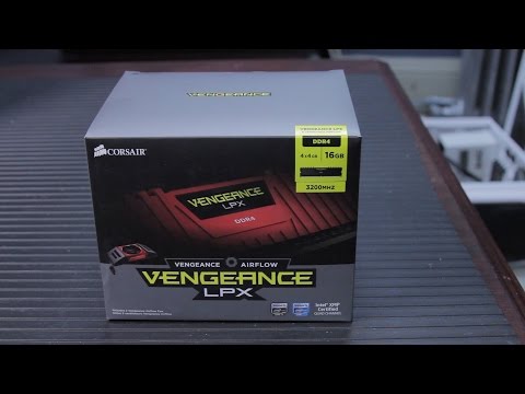 Corsair Vengeance LPX DDR4 3200 - For Z170/Skylake