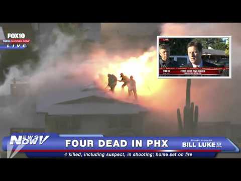 Mayor Greg Stanton Speaks About Deadly Shooting and Home Fire