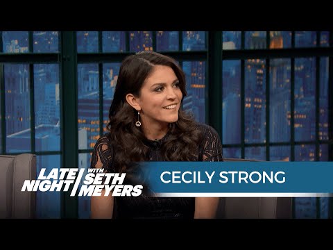 Cecily Strong's Brother Used to Run Obama's Confetti Cannon