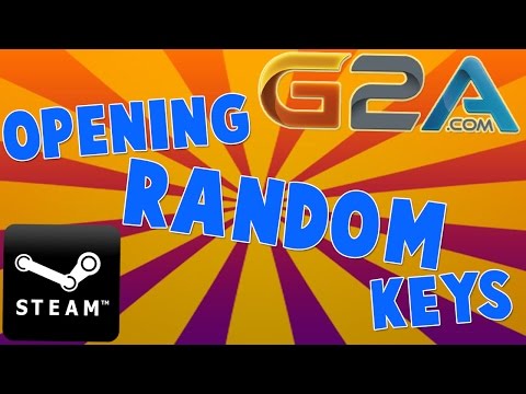 G2A.com Opening Random Steam CD-Keys! (5 random keys + 1 premium key!)