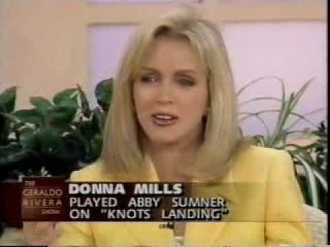 Donna Mills and Knots Landing cast on Geraldo Rivera, 1997