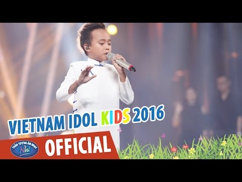 VIETNAM IDOL KIDS 2016 - GALA 5 - TIỀN GIANG QUÊ EM - HỒ VĂN CƯỜNG