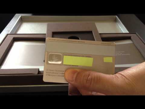 J.P. Morgan Chase Palladium Credit Card Unboxing Review (Palladium and White Gold not CENTURION)