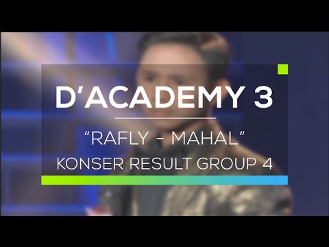 Rafly, Gowa - Mahal (D'Academy 3 Konser Result Top 20 Group 4)