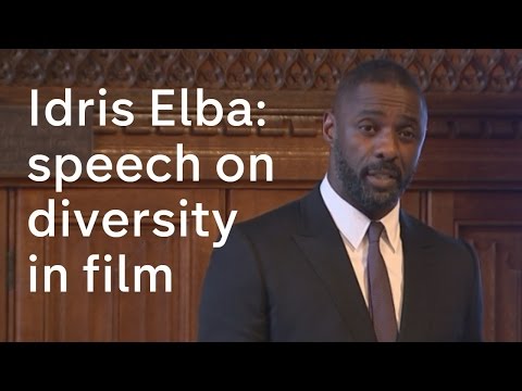 Idris Elba: Speech on diversity in the media and films