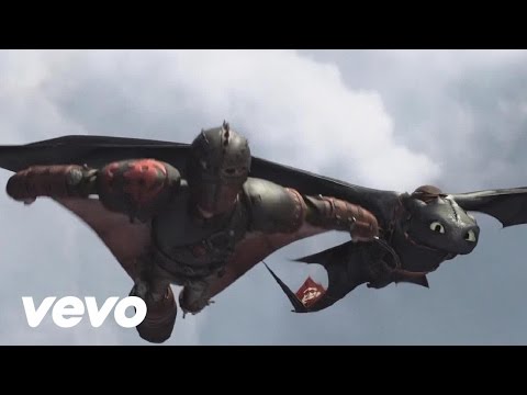 "Where No One Goes" (How To Train Your Dragon 2) [Official Lyric Video]