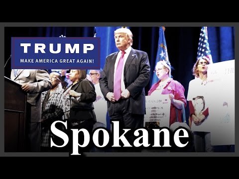 LIVE Donald Trump Spokane Washington MAGA Rally FULL SPEECH HD STREAM Convention Center (5-7-16) ✔