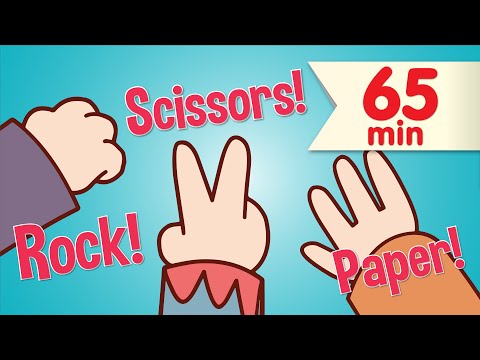 Rock Scissors Paper + More | Kids Songs & Nursery Rhymes | Super Simple Songs