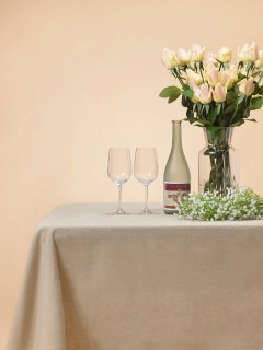 Ellie Linen Table Cloth