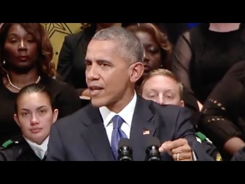 President Obama's Dallas Police Memorial Speech | Full + HD