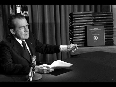 H. R. Haldeman briefs President Nixon on Leonard Bernstein's MASS