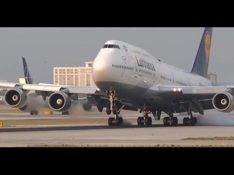 (HD) 50+ Minutes of Plane Spotting - Watching Airplanes at Chicago O'Hare International Airport