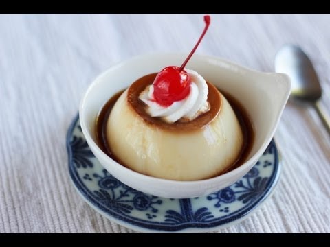 Purin (Custard Pudding) Recipe - Japanese Cooking 101