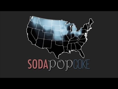 Mapping How Americans Talk - Soda vs. Pop vs. Coke