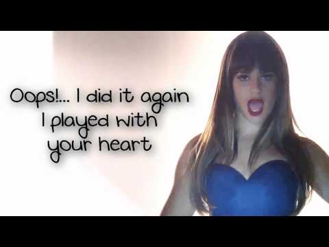 Glee - Oops!... I Did It Again (Lyrics)