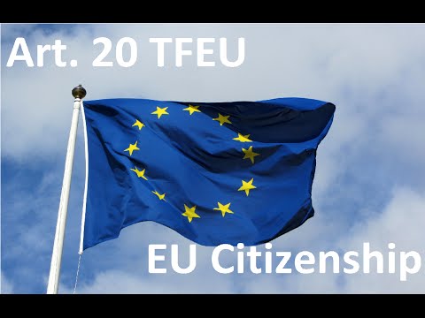 Article 20 TFEU - EU Citizenship