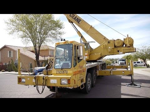 Kids Truck Video - Truck Crane