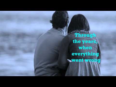 KENNY ROGERS - THROUGH THE YEARS [w/ lyrics]