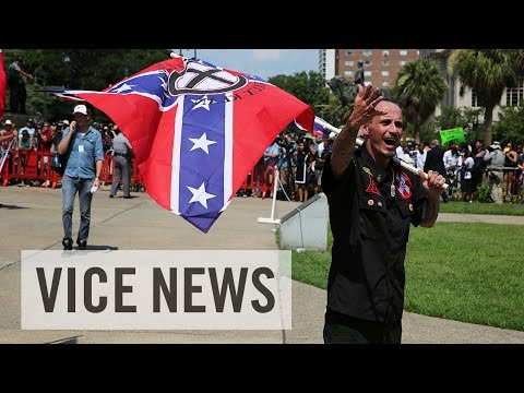 Raw Coverage of the KKK's Confederate Flag Rally in South Carolina