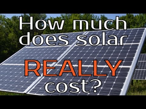 How much does solar REALLY cost?