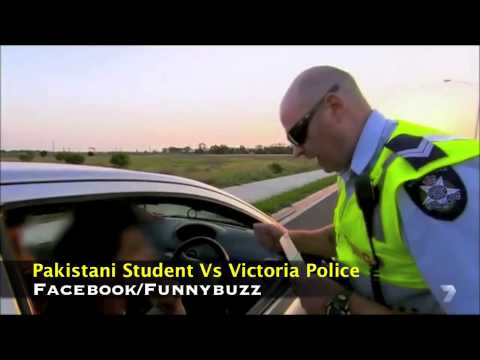 Australian Police (Victoria) vs Pakistani Students " Very Hilarious English Conversation "