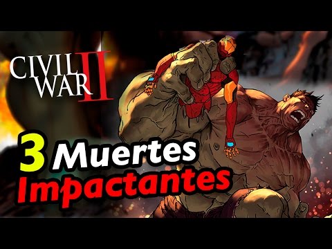 ¿De que trata Civil War II? - Toda la historia hasta ahora