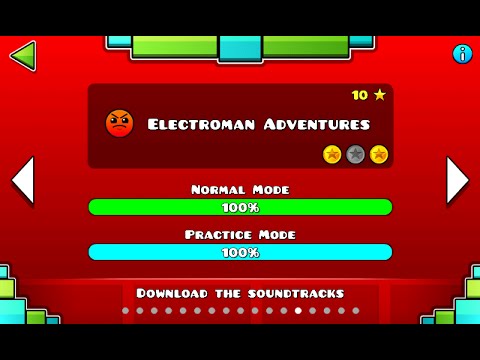 Geometry Dash - Electroman Adventures 100% Complete