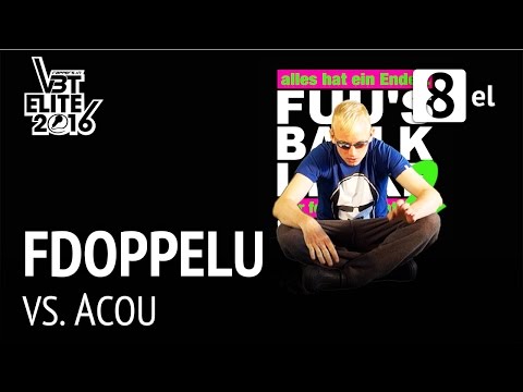 FdoppelU vs. Acou (feat. JanniX) | VBT Elite Achtelfinale HR