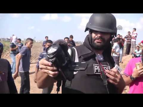 Anadolu Agency photographer injured by Israeli gunfire in Gaza