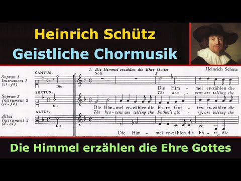 Heinrich Schütz - Die Himmel erzählen die Ehre Gottes (Herreweghe)