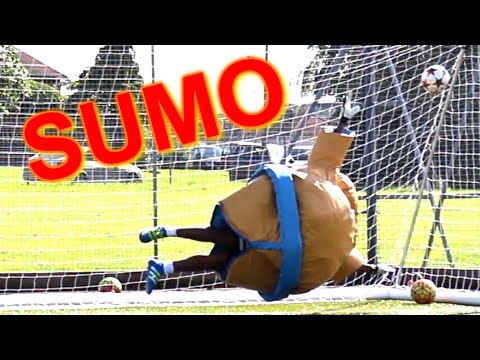 SUMO GOALKEEPING CHALLENGE!!!