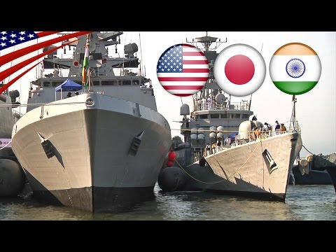 US-Japan-India Joint Exercise "Malabar 2016" Arrival & Welcoming - 日米印合同演習マラバール2016 インド艦入港･歓迎式典など