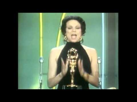 Ed Asner and Valerie Harper winning Emmy's in 1970 for The Mary Tyler Moore Show