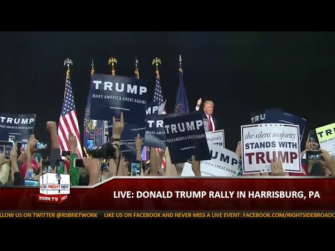 Full Event: Donald Trump Holds Rally in Harrisburg, PA (4-21-16)