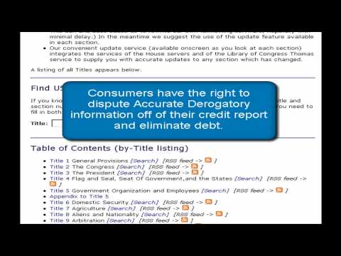 Understanding the United States Code Title 15 U.S.C. § 1681g(c)(2)(E) for Credit Repair