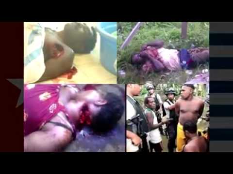 West Papua New Guinea Genocide On Black People!