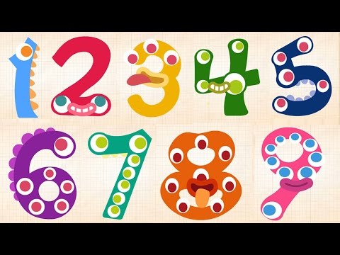 Endless Numbers counting "1 to 10" | Learn 123 number for kids