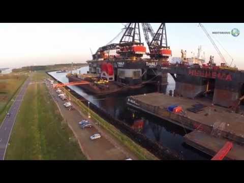 SSCV Thialf : Largest Crane Vessel in the World