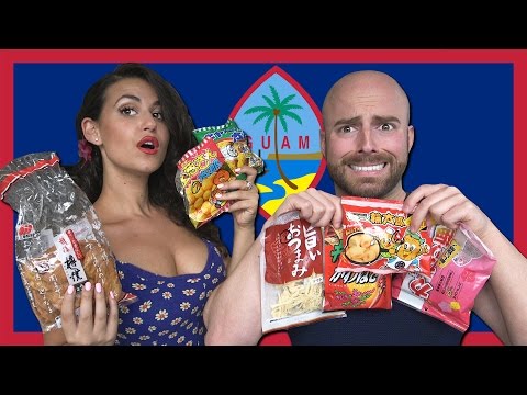 Tasting CRAZY Food from GUAM!