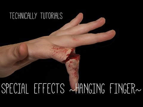 Special Effects Broken/Hanging Finger | Technically Tutorials