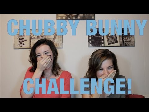 CUTEST CHUBBY BUNNY Challenge ft. CHERAMI LEIGH and CASSANDRA LEE MORRIS